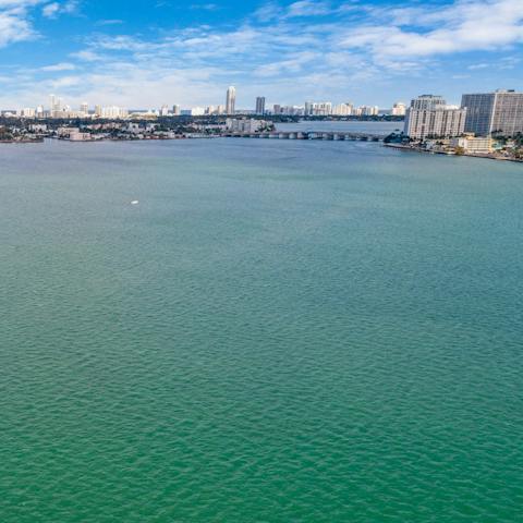 Savour the views overlooking Biscayne Bay