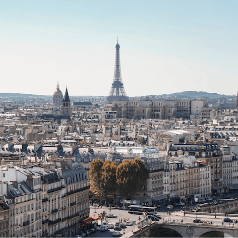 Experience the magic of Paris from the heart of the city 