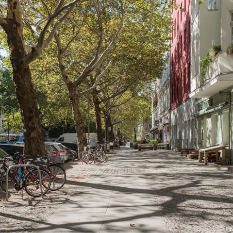 Stay in lively Mitte, just a short tram ride away from Berlin's city centre