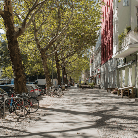Stay in lively Mitte, just a short tram ride away from Berlin's city centre