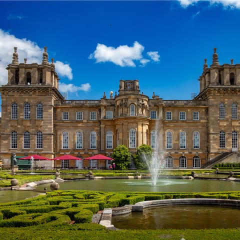 Visit Blenheim Palace, just 2.3 miles away