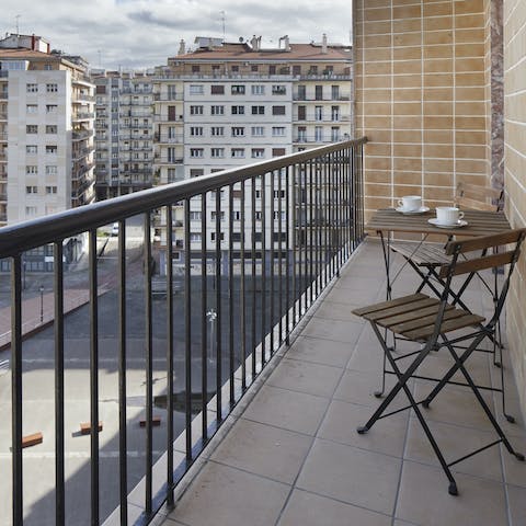 Sip a chilled glass of Spanish Amaro on your balcony 