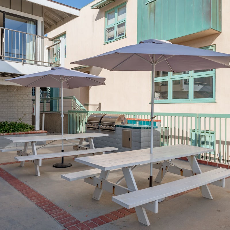 Enjoy a barbecue on the patio