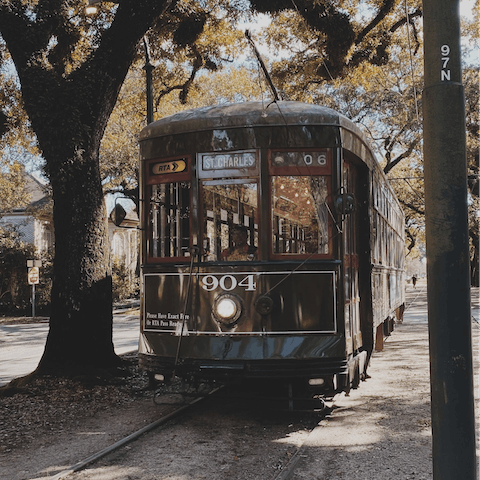 Take advantage of your prime location, with the iconic French Quarter a five-minute walk away 