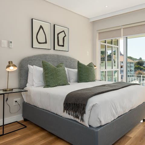 Wake up blissfully and open your eyes to your city view