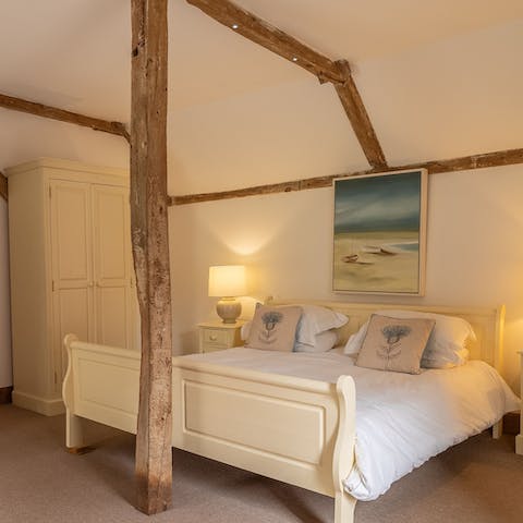 Fall asleep under the original wooden beams and wake up ready for adventure