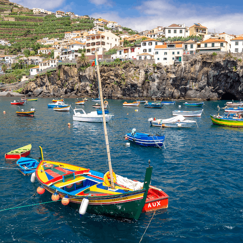 Explore the many coastal towns of Madeira, each with their own charm and vibe