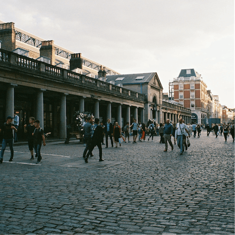 Head over to Covent Garden and treat yourself to a shopping spree