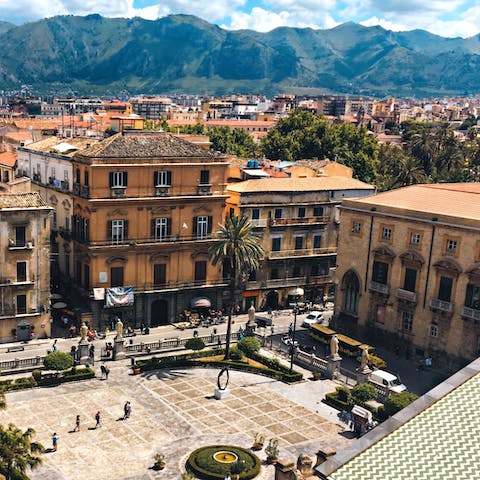 Wander through the majestic streets towards the atmospheric seafront – only ten-minutes away