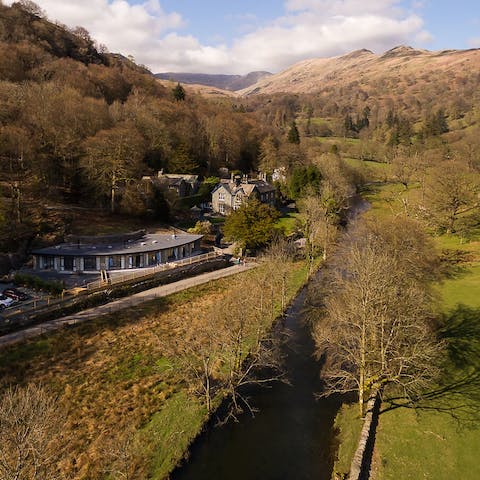 Stay in a unique, curved cottage in the heart of the Lake District