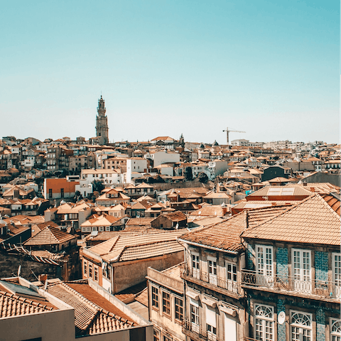 Explore all that Porto has to offer, including the grand Avenida dos Aliados, fifteen minutes on foot