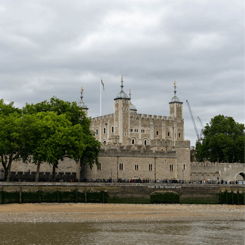 Take the tube to London Bridge and visit the Tower