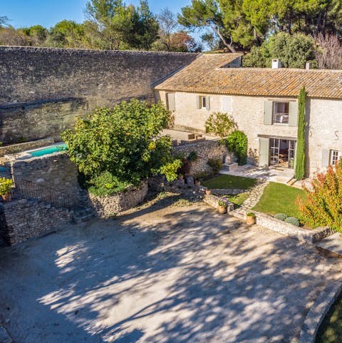 Stay in a stunning seventeenth century home, surrounded by idyllic Provencal countryside 