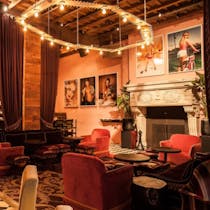 Sip a cocktail at the Rose Bar