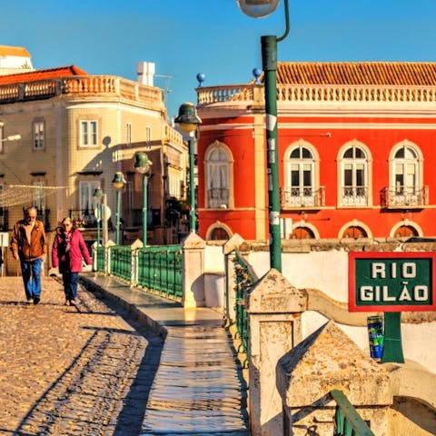 Explore Tavira's stunning town centre – all of the city's attractions are within walking distance