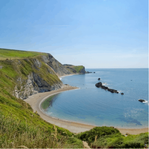 Stay within a short drive of Dorset's Jurassic Coast