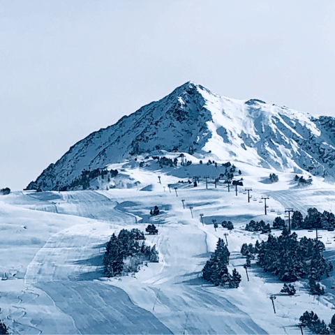 Feel the rejuvenating spirit of the great outdoors from the Baqueira-Beret ski resort 