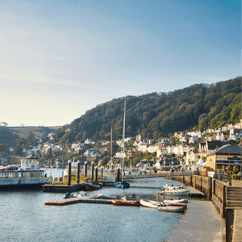 Stay in the heart of Dartmouth, just a five-minute stroll from the harbour