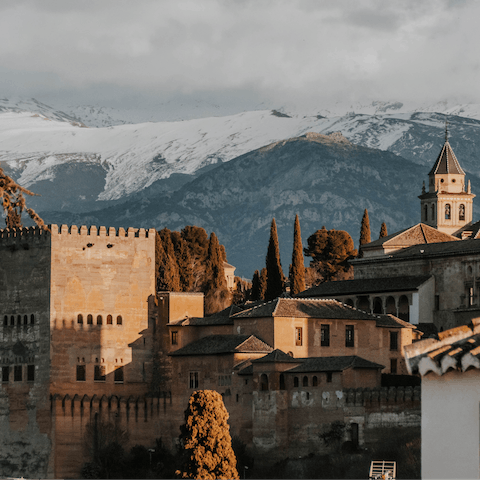 Stay in the heart of the historic city of Granada, moments away from the beautiful Cathedral 
