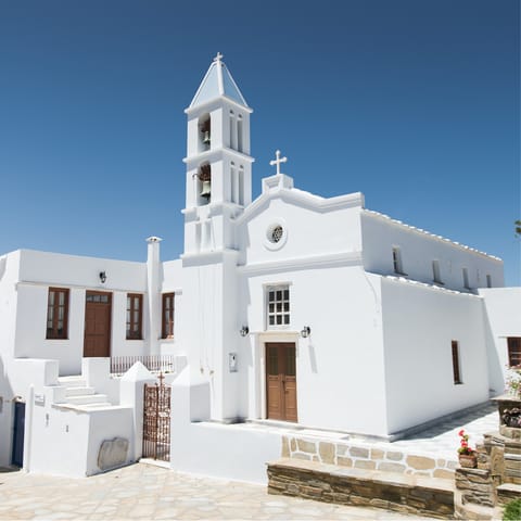 Discover the charming Tinos, famous for its art, cuisine, and wild beauty