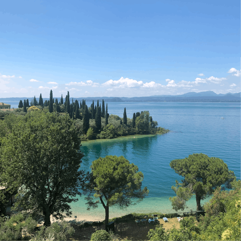 Fall in love with the magical landscapes surrounding the gorgeous Lake Garda