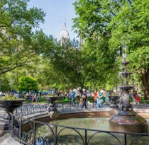 Relax in Madison Square Park