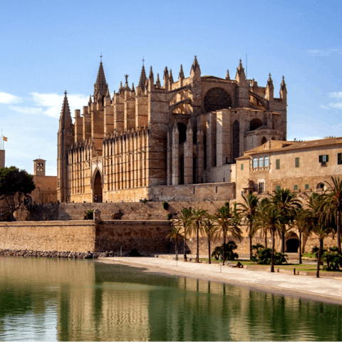 Be inspired by the artistic and cultural landscape of Palma  – only a thirty–minute drive 