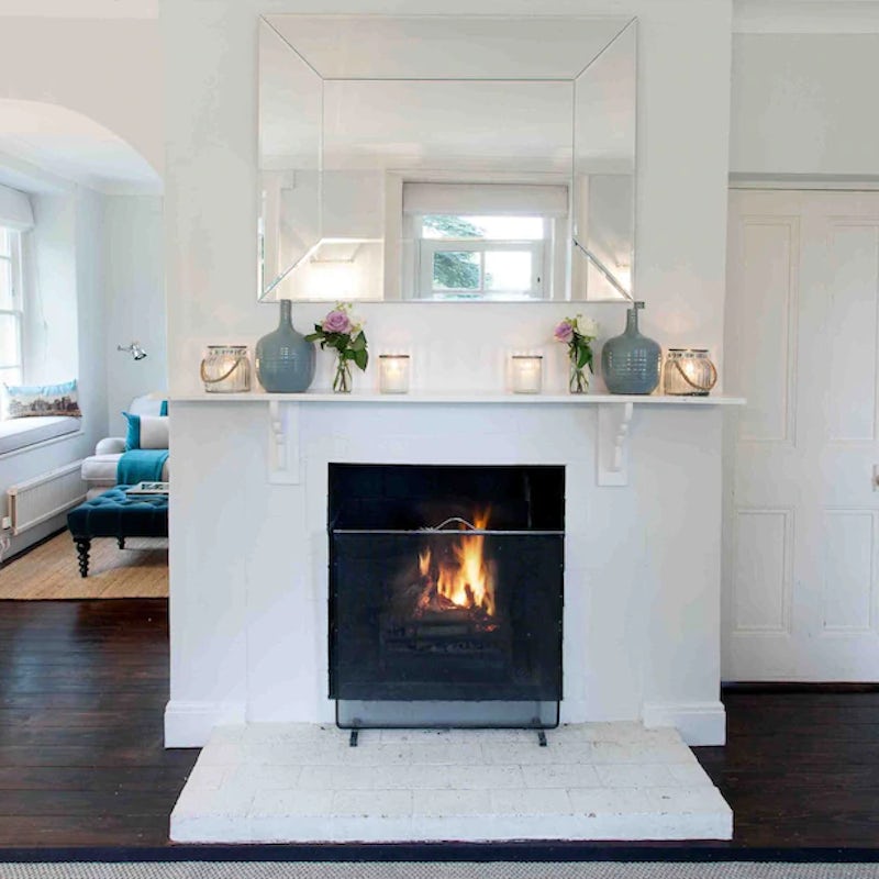 Cosy around the warm fire after a day out walking or cycling