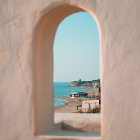 Head 30km down the coast to Anzio, famous for its golden Blue Flag beach