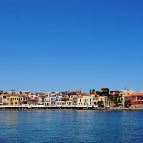 Take the easy drive up to Chania and visit some of the best restaurants in Greece