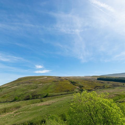 Explore the Brecon Beacons National Park, it's right outside your door