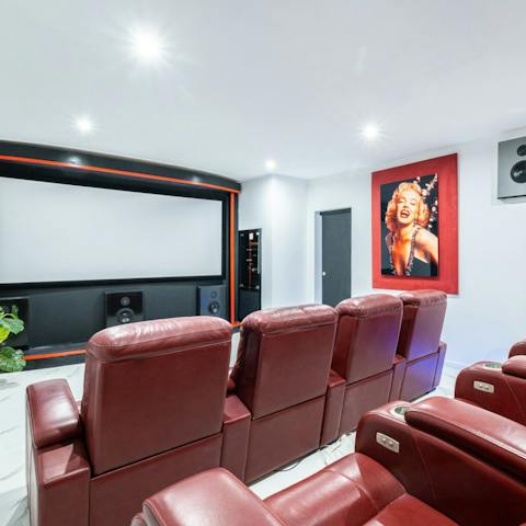 Gather for an atmospheric night at the movies