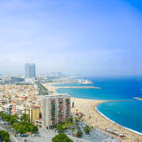 Take a road trip to Barcelona to explore the vibrant city