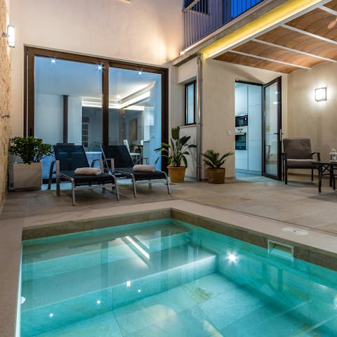 Guests loved the home's convenient location just a five-minute walk from the main square of Pollença.