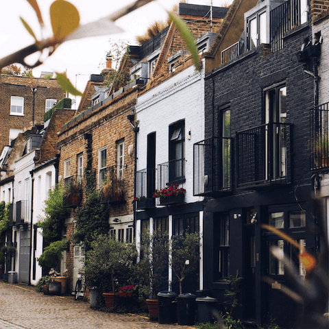 Explore Notting Hill by taking a stroll through the neighbourhood