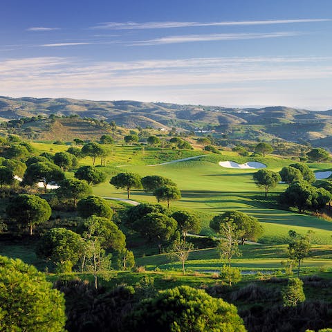 Enjoy the verdant landscapes and award-winning golf courses right on your doorstep