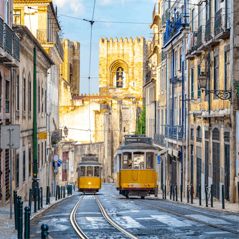 Leave the quiet Alvalade neighbourhood for Lisbon's tourist spots