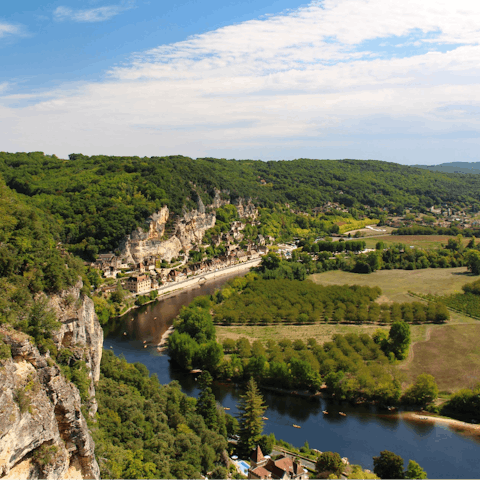 Explore the Dordogne region – the pretty town of Saint-Émilion, an hour's drive away, is well worth a visit 