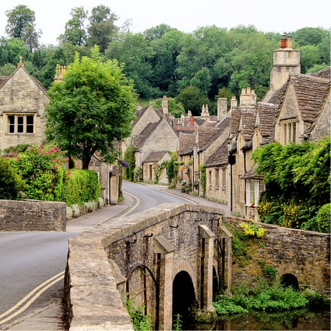 Explore quaint Cotswold villages and scenery