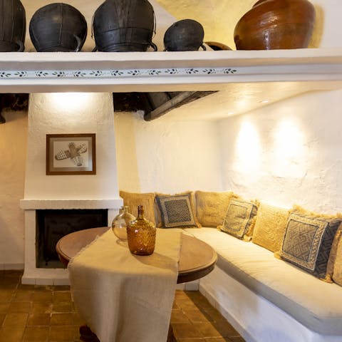 Enjoy the traditional Ibizan architecture