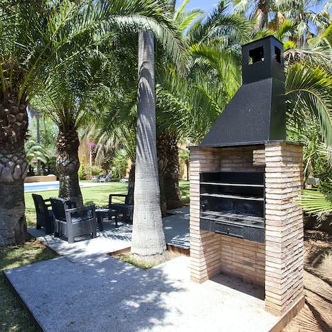Experience the beauty of slow living and share a lazy lunch with friends around the barbecue