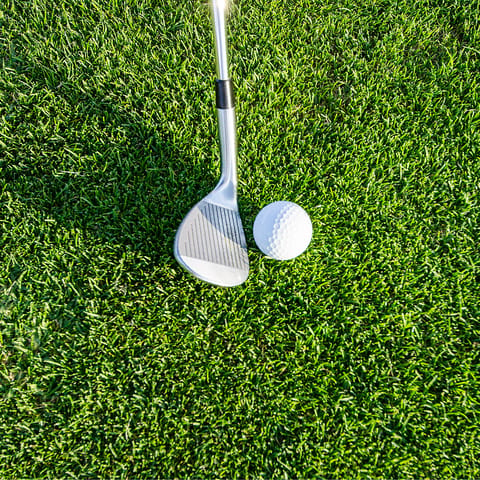 Practice your swing at the Wells Golf Club, a short drive away