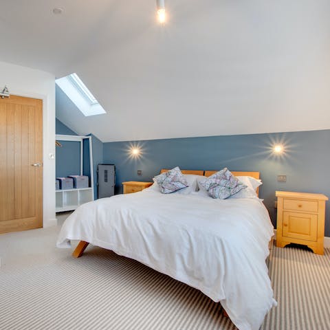 Wake up refreshed and relaxed in your comfortable bed, ready for another day of exploring Anglesey