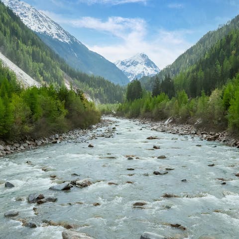 Discover the majestic beauty of Ötztal from Umhausen