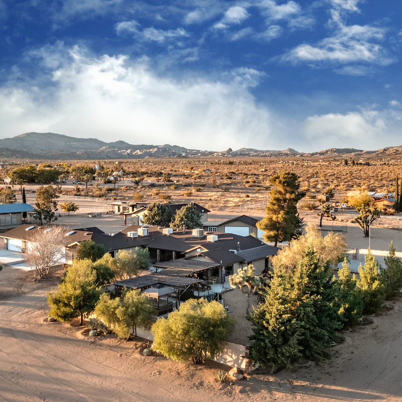 Immerse yourself in ten acres of land in the Joshua Tree desert