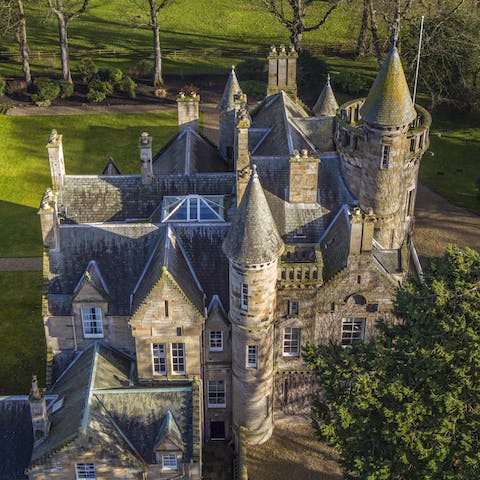 Experience what it's like to live in a fairytale castle