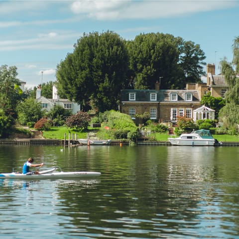 Head out and explore peaceful Kingston upon Thames 