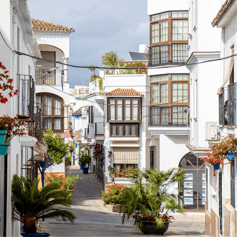 Explore Estepona and stroll along the Paseo Marítimo