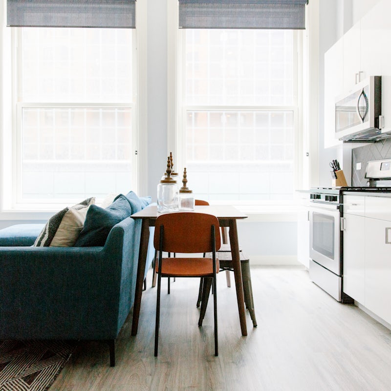 Make yourself at home in the stylish and sleek area after a day spent sightseeing