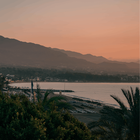 Explore Marbella's decadent Golden Mile neighbourhood